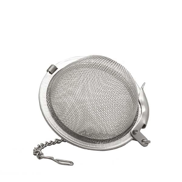 Infusor de chá – bola de aço com corrente