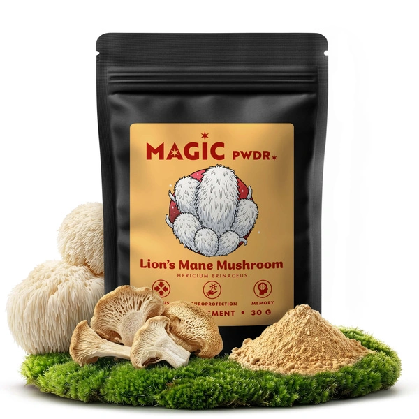 Magic Pwdr lion's mane suplemento