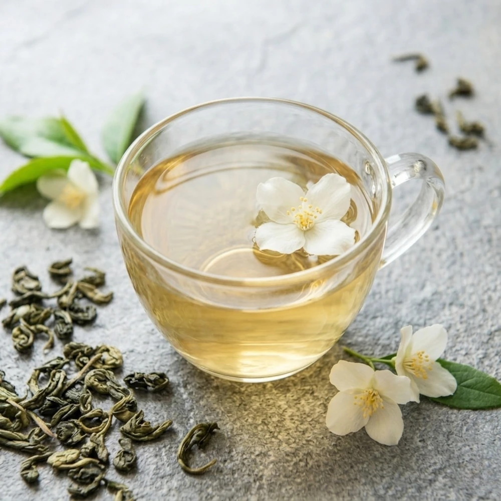 Como preparar chá de jasmim