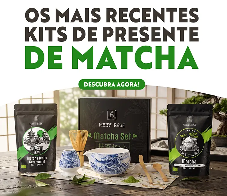 Kits de presente de matcha