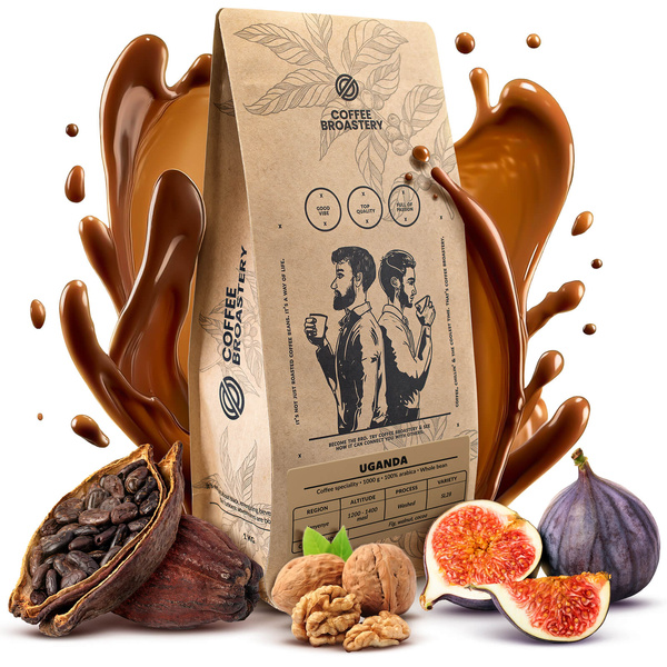 Bro Coffee Roastery - Café em grão inteiro Uganda Kanyenye Speciality 1kg
