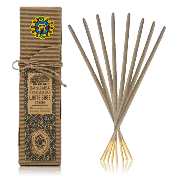Paus de Incenso Banjara Ritual Resin – White Sage