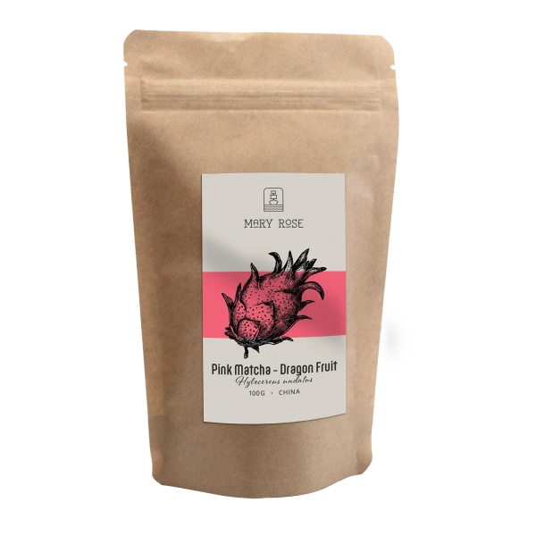 Mary Rose – Pink Matcha – Fruta‑dragão (em pó) 100 g