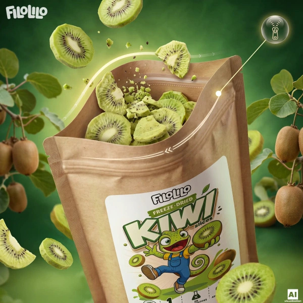 FiloLilo – Kiwi liofilizado (fatias) 20 g