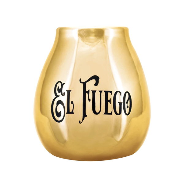 Conjuto de Erva Mate: El Fuego Elaborada 1kg + Calabaza + Bombilla