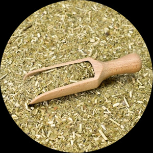 Yerbera – Lata metálica + Guarani Premium 0,5 kg