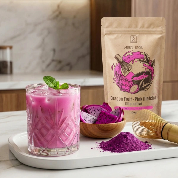 Mary Rose – Pink Matcha Alternative – Fruta‑dragão (em pó) 100 g