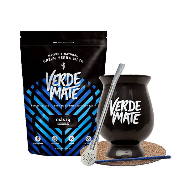 Set Yerba Verde Mate Mas IQ 500kg 0,5g