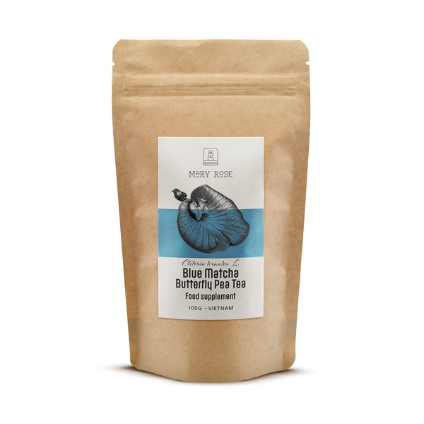 Mary Rose – Blue Matcha – Butterfly Pea Tea (em pó) 100 g