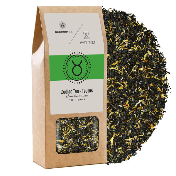 Conjunto para Touro: chá do zodíaco + pedra mágica