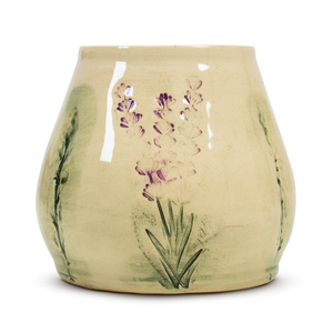 Calabaza de cerâmica Flora Pink 300 ml – Série Crater