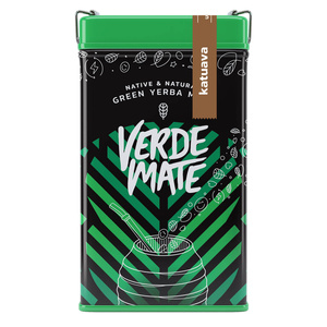 Yerbera – Lata metálica + Verde Mate Green Katuava 0,5 kg