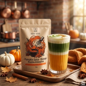 Mary Rose – Orange Matcha Alternative – Pumpkin Spice (em pó) 50 g