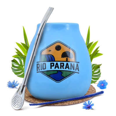 Conjunto inicial de Erva Mate Calabaza + Bombilla