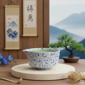 Conjunto de preparação de chá Matcha: matcha 100g + acessórios