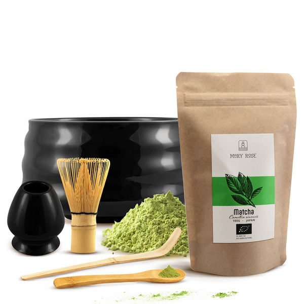 Conjunto de preparação de chá Matcha