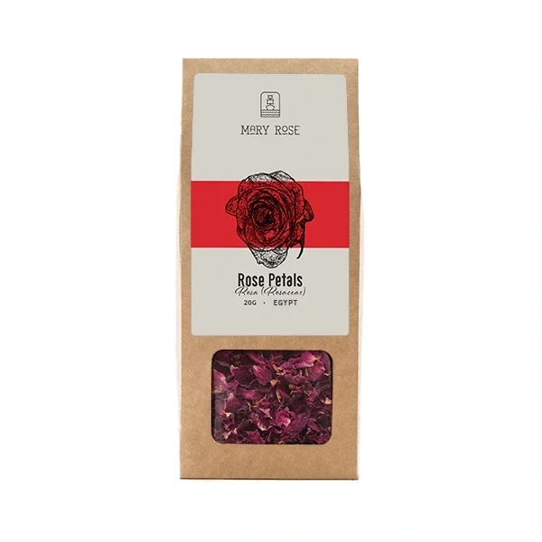 Mary Rose - Rosa Vermelha 20g - flor de rosa (pétalas)