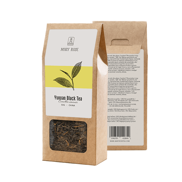 Mary Rose - Chá Preto de Yunnan - 50 g