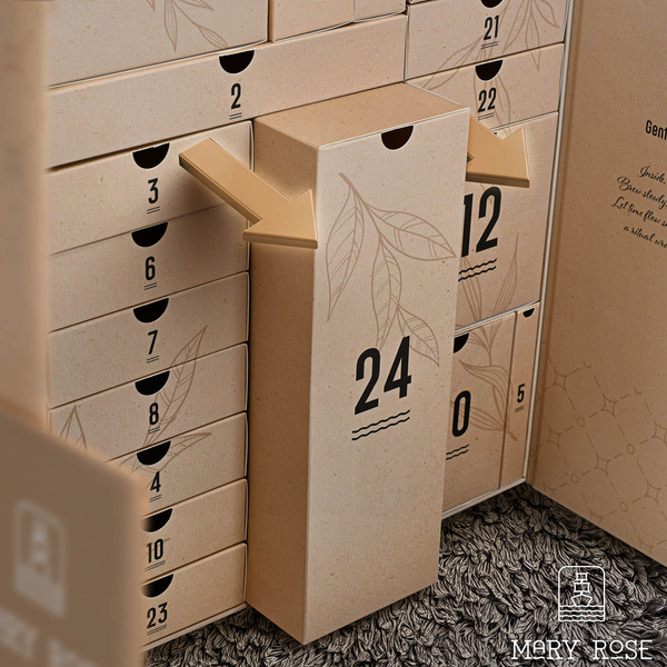 Calendário do Advento – chás, matcha e acessórios – Mary Rose