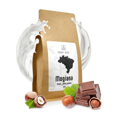 Mary Rose - café em grão inteiro Brasil Mogiana premium 200g