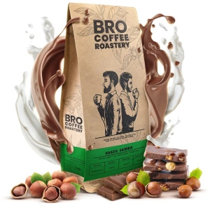 Conjunto de oferta com café Bro Coffee Roastery e chá Mary Rose