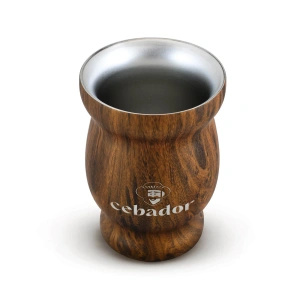 Conjunto de acessórios para erva mate: Cuia + Garrafa Térmica + Bombilla