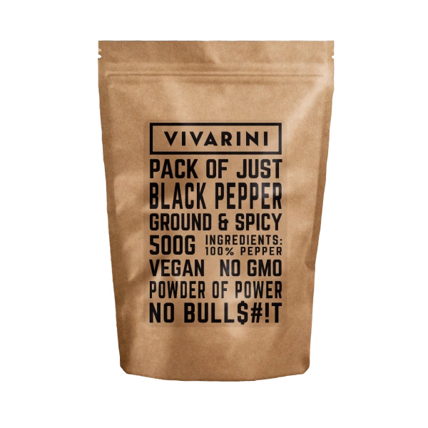 Vivarini - Pimenta preta (moída) 0.5kg