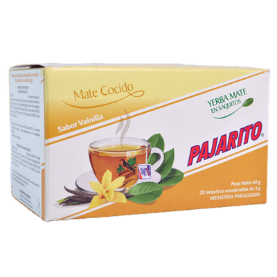 Pajarito Vanilla in Teabags 20x3g