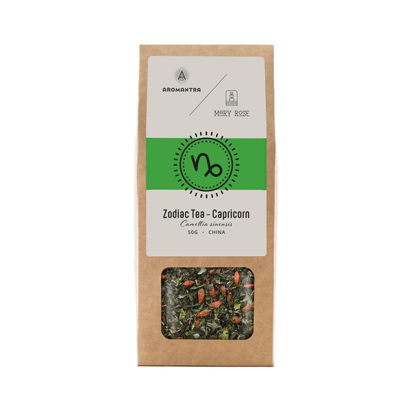 Aromantra x Mary Rose – Chá do Zodíaco – Capricórnio (chá preto) 50 g
