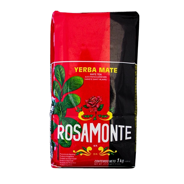 Conjuto de Erva Mate Elaborada: El Fuego 1kg + Rosamonte 1kg