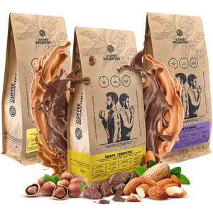 Conjuto de Bro Coffee Roastery Colombia Medellin + Nicaragua Colibrí Azul + Brazil Cerrado 3x1kg (3kg)