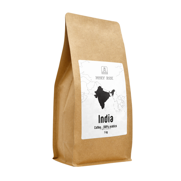 Mary Rose - café em grão inteiro Índia Karnataka premium 1kg