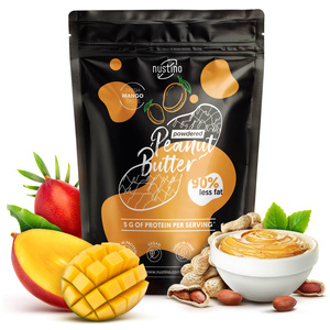 Nustino – Manteiga de amendoim em pó – Mango (sem adição de açúcar) 400 g