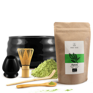 Conjunto de preparação de chá Matcha