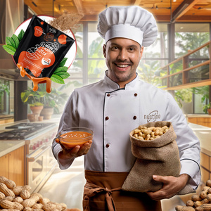 Nustino – Manteiga de amendoim em pó – Salted Caramel (sem adição de açúcar) 400 g