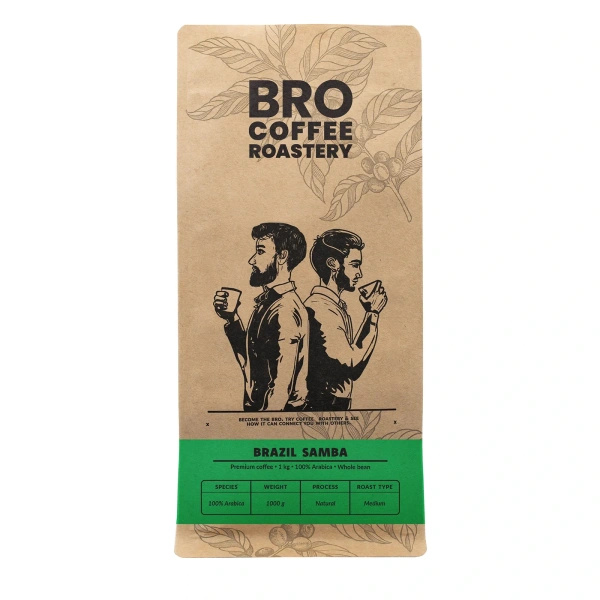 Conjunto de oferta com café Bro Coffee Roastery e chá Mary Rose