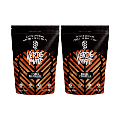 Yerba Verde Mate Green Frutos Tropical Fruit 1kg