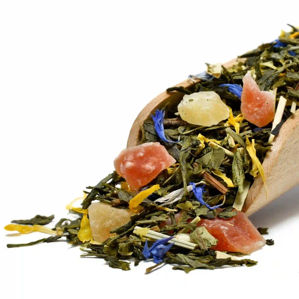 Mary Rose - Chá Verde com Fantasia de Papaia - 50g