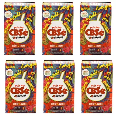 Erva Mate CBSe Energia com Guaraná 6x500g (3kg)