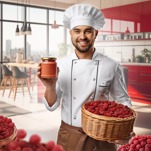 Nustino – Manteiga de amendoim em pó – Raspberry (sem adição de açúcar) 400 g