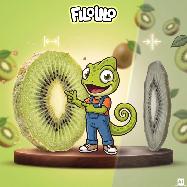 FiloLilo – Kiwi liofilizado (fatias) 20 g