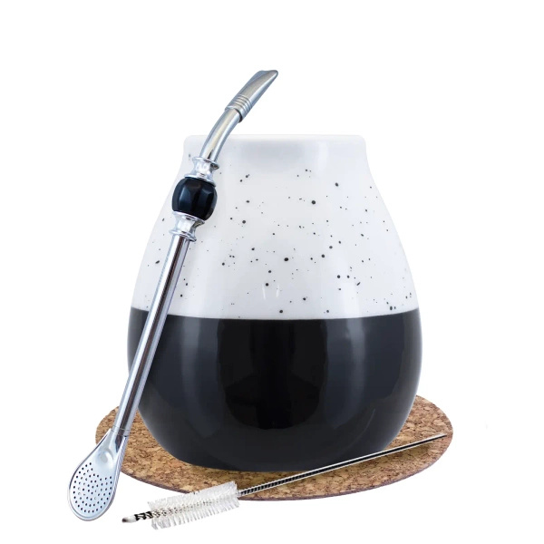 Conjunto de Erva-Mate: Calabaza + Bombilla