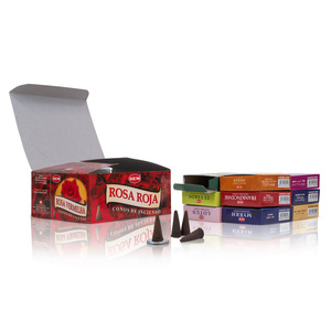 Cones de incenso HEM – mistura de 12 fragrâncias