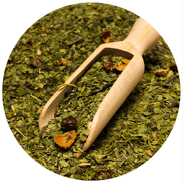 Yerbera – Lata metálica + Verde Mate Green Herbal Energy 0,5 kg