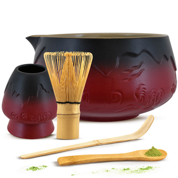 Conjunto de acessórios para preparação de chá Matcha