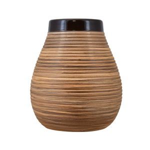 Conjunto de erva-mate Verde Mate bombilla de cerâmica calabash