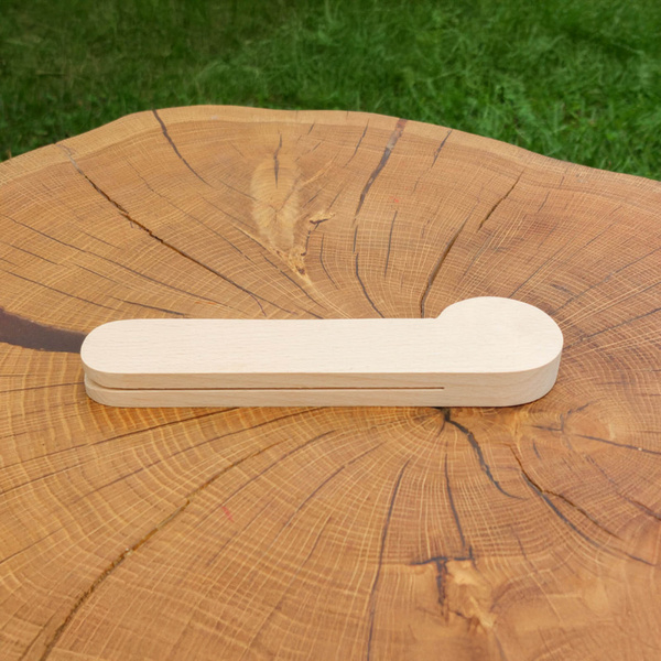 Clipe / Colher medidora com logotipo MateMundo