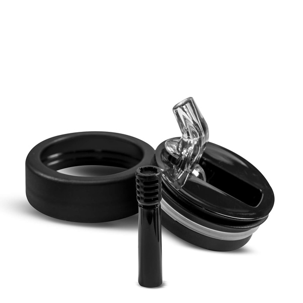 Yerbomos X ALL IN ONE - 450ml - Mate, garrafa térmica e bombilla num só (preto)