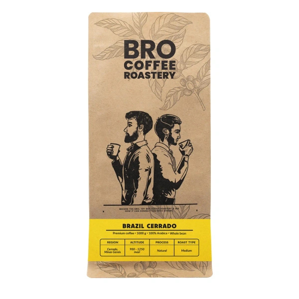 Conjuto de Bro Coffee Roastery Brazil Samba + Brazil Guaxupe + Brazil Cerrado 3x1kg (3kg)