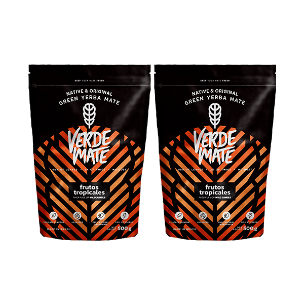 Yerba Verde Mate Green Frutos Tropical Fruit 1kg